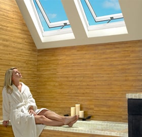Opening Skylights in Bathroom